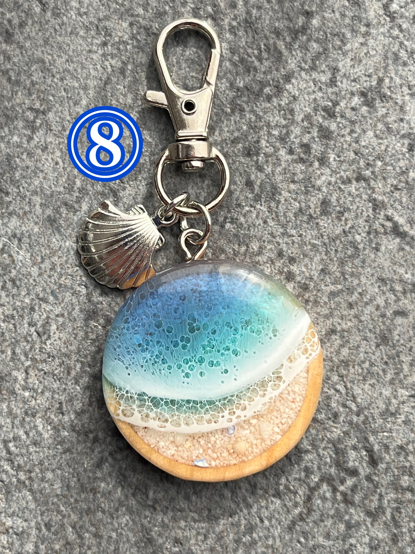 small sea keychain